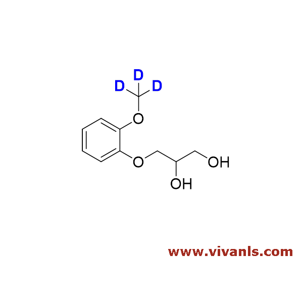 Building Blocks-1,2-Dihydroxy-3-(2-methoxv-d3phenoxy)-1655703737.png